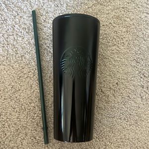 Starbucks Stainless Steel 24-Oz  2020 Green/Black Ombré New